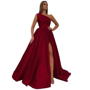 Burgundy Bridesmaid Dress